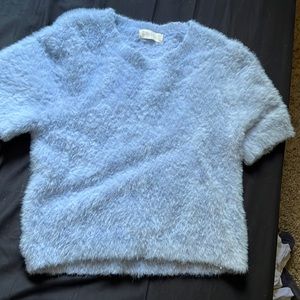 Altard State Blue fluffy T-shirt